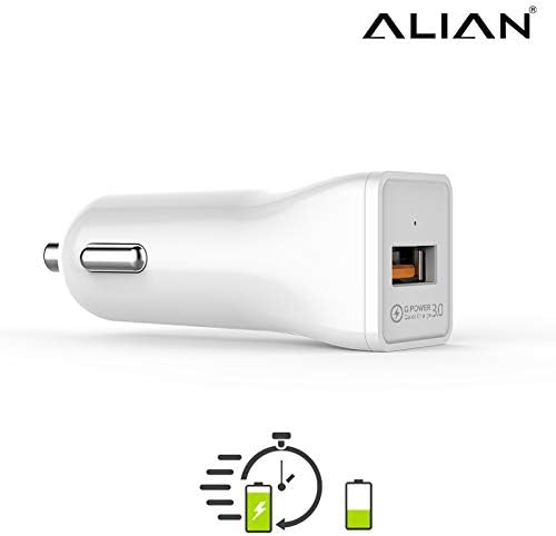 ALIAN Car Charger 3.0 Amp | Support Quick Charger for iPhones and Android Devices