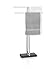 Towel Butler Polystone Base (Stainless Steel) (34