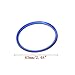 x xotic tech Wheel Hub Logo Ring Cover Trim Compatible with Volkswagen Jetta Golf Passat (Blue) -4pcs 2.48