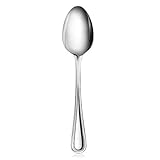 New Star Foodservice 58543 Bead Pattern, Stainless Steel, Teaspoon, 6.3-Inch, Set of 12