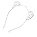 AWAYTR 3PC - Crystal Cat Ears Hair Hoop Headband for Women Girls Cats Ears Hairband Headwear Hair Accessories (Decorative pattern)