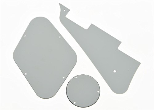 KAISH Red Black Tortoise LP Pickguard & Rear Plate Switch Plate Cavity Covers for Epiphone Les Paul