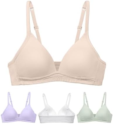 Amazon.com: Vanity Fair Girls Wireless Molded Pullover Bra, 2-Pack