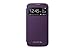 Samsung S-View Flip Cover Folio Case for Samsung Galaxy S4 - Retail Packaging - Purple