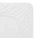 AB Lifestyles RV Short Queen 60x75 Quilted Mattress Pad Cover. Fitted Sheet Style. for RV, Camper. Made in The USA White