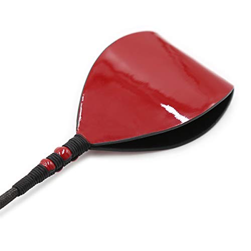 HOT TIME Wine Red Leather Equestrian Jump Bat Whip Horse Riding Crop