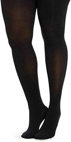 Microfiber Tights, Black, 5 / 6