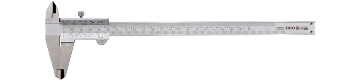 Venier Caliper SS Steel 0200 mm, 0.02 mm