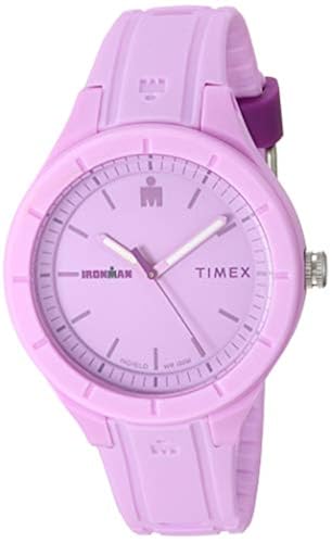 Timex TW5M17300 Ironman Essential Urban Analog 38mm Light Purple/Purple  Silicone Strap Watch in Oman Whizz Wrist Watches