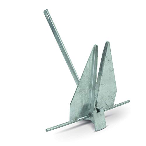 Five Oceans Traditional Danforth Style Fluke Hot Dipped Galvanized Anchor, 8 LB (3.62 KGS) FO-3940
