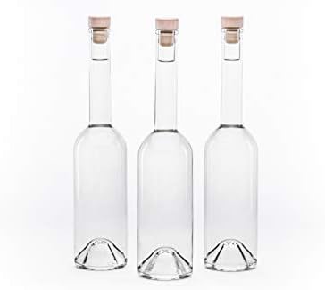0 x 200 ml empty glass bottles OPI-HGK bottles with handle corks Liqueur Schnapps Vinegar Oil for self-filling