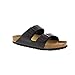 Birkenstock Women's Arizona Birko-Flo Black Sandals - 38 M EU