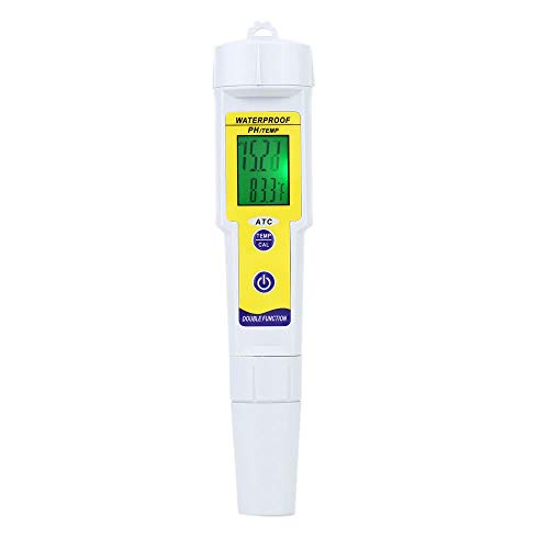 AppleLand Professional Mini Pen-Type High Precision with Removing Automatic Correction Waterproof Acidity Meter Portable pH Meter Water Quality Analysis Device