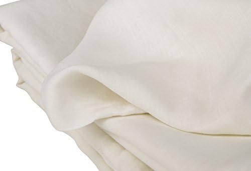 Pure Linen King Size Sheets SET with TWO matching Linen Pillowcases - 100% pure European Quality Linen for a fraction of the cost (King, Beige)