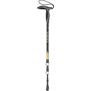 LEKI Trekkingstock Wanderfreund Speed Lock, Black