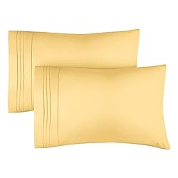 Queen Pillow Cases Set of 2 - Extra Soft, Hotel