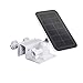 Gutter Mount for Arlo Solar Panel/Arlo Pro 3 Solar Panel/Arlo Ultra Solar Panel/Arlo Essential Solar Panel/Arlo Pro 4 Solar Panel/Reolink Solar Panel(1-Pack,White)