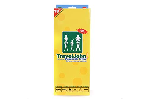 Travel John Disposable Urinal(18 Pack)