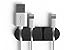 Bluelounge BLUCDMU-BL CableDrop Multi Multi-Cable Router Clips, 2 Count (Black)