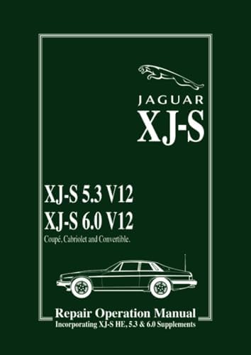 Jaguar XJ-S 3.6 & 4.0 Workshop Manual: AKM9063 (Official Service