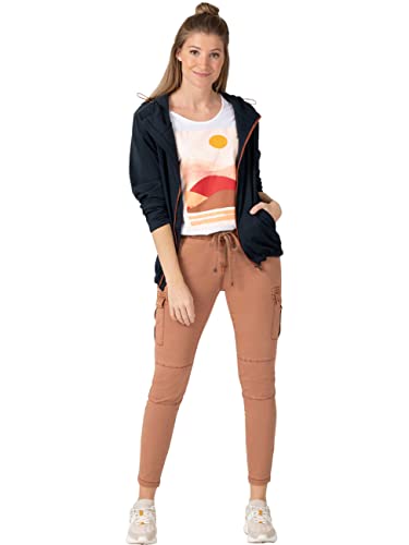 Timezone Mujer Slim MalikaTZ 7/8, marrón Terracota., 28W