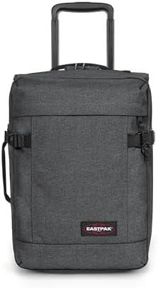 Tranverz XXS Valigia Cabina (45 x 32 x 20 cm), Bagaglio a Mano Leggero con Ruote, Chiusura TSA & Doppio Scomparto, Trolley da Viaggio Idrorepellente - BLACK DENIM