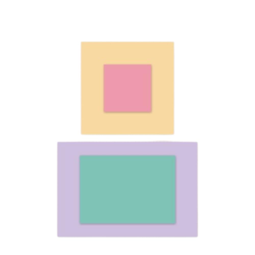 Craftelier - Essential Cutting Dies for Scrapbooking and Other Crafts | Project Life Card Mould - Approximate Size of Cutting Dies 3 x 4 inches, 4 x 6, 4 x 4 and 2 x 2 inches