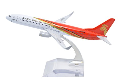 TANG DYNASTY(TM) 1:400 16cm Boeing B737-800 China Shenzhen Airlines Metal Airplane Model Plane Toy Plane Model