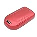 Red TPU Key Fob Cover Case Jacket Skin Glove Holder for 2021 Honda 2018 2019 2020 Accord Civic Fit Pilot Odyssey CRV Clarity CRZ HRV Ridgeline EX EXL