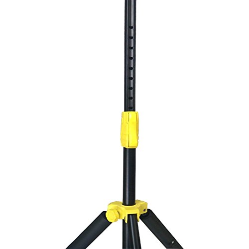 boby Ultimate Universal Tripod Single Bass Acoustic Flying v Electric Guitar Stand Adjustable Portable Auto Locking Neck - Thumbnail 6