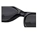 Shiratori Classic 80's Vintage Style Design Polarized Sunglasses (black, Grey)