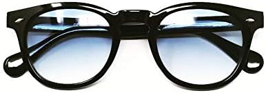 Black and Gold Sunglasses with Case and Cleaning Cloth