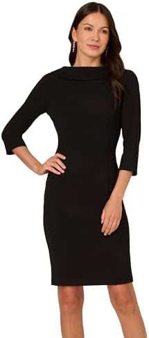 adrianna papell black cape dress Fitted Gown with Beaded Cape By Jovani 39957 14 / Black