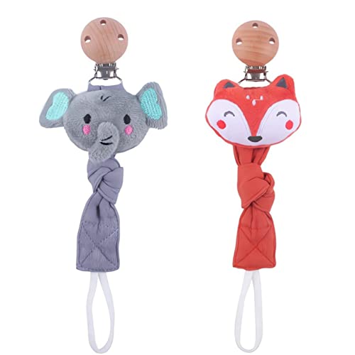 Cartoon Pacifier Clip, Customizable Pacifier Leash, Cotton Fabric