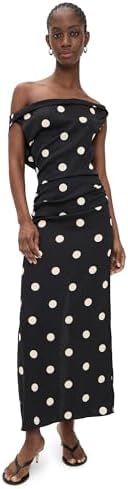 lioness redefined maxi dress Lioness Women's Redefined Maxi Dress, Noir Polka, XXS at Amazon Women's  Clothing store