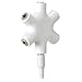 Starfire 3.5mm Headphone Splitter Hub 5-Out with Input Cable