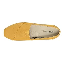 TOMS Women's Alpargata Loafer Flat, Golden Yellow