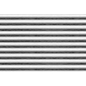 N Scale Textured Styrene Plastic Sheet -- 1:200 Scale Corrugated Metal 7-1/2 x 12" 19.1 x 30.5cm