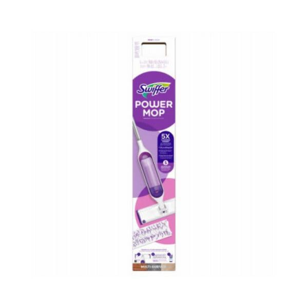 SWIFFER POWER MOP STARTER KIT (1-POWER MOP, 2-PADS, CLEANING SOLUTION AND BATTERIES) 003077207241