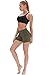 icyzone Sports Bras for Women - Activewear Strappy Padded Workout Yoga Tops Bra (M, Black)