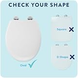 Croydex Constance Flexi-Fix White Soft Close Toilet Seat view 13