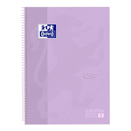 Oxford European Book 1 A4 kariert, 160 Seiten, Touch Hardcover, Violett