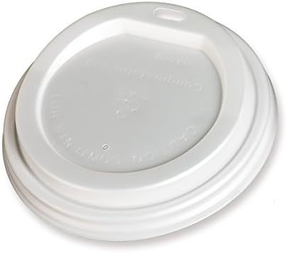 Decor Service Corn Organic Plastic Disposable Cups, Clear, 11 x 1 cm