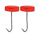 LuckIn Meat Hooks for Butchering,T Shaped Boning Hooks with Handle 6 Inch Stainless Steel Butcher Shop Tool Kit (2 Pack)