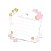 Pink and Gold Advice Cards (25 Pack) Fun Bridal Shower Activity - Best Wishes for New Parents - Unique Advice Alternative for Graduations, Birthdays & Time Capsules - 4x4 Cards