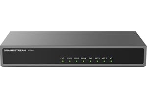 Grandstream HT841, 4 FXO, 1 FXS, 2 GigE PoE NAT Router