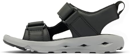 Youth Techsun Adventure Sport- und Outdoor-Sandalen, Schwarz/Weiß, 3