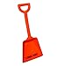 24 Small 7 Inches Tall Toy Shovels, Mix Orange & Yellow, 24 I Dig You Stickers Mfg USA,