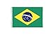 TSMD Brazil Flag, 100 Feet Brazilian Flag National Country World Flags Banner,Party Decorations for Olympics,World Cup,Bar,School Sports Event,International Festival Celebration (8.2