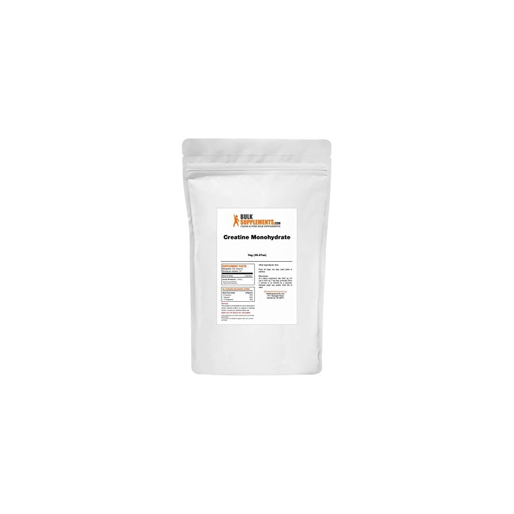 Creatine Monohydrate Powder Micronized By Bulksupplements
